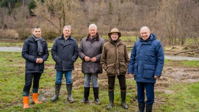 Auf einer Fläche von 55 Fußballfeldern kann sich die Natur wieder entfalten 